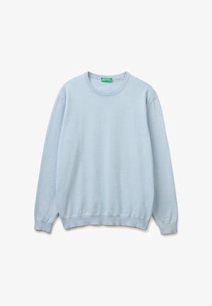 United Colors of Benetton, 100% CREW NECK TOP.. - Svetr - blue