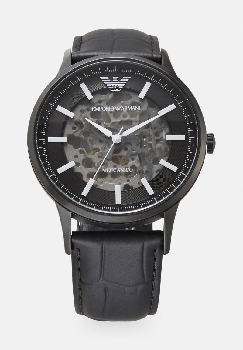 Herren Analoguhren | Emporio Armani RENATO Uhr silver-coloured/schwarz - CK53864 Herren Analoguhren | Emporio Armani RENATO Uhr silver-coloured/schwarz - CK53864