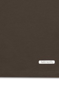 Dropsize SUPER HEAVY BLANK  - Camiseta básica - chocolatebrown