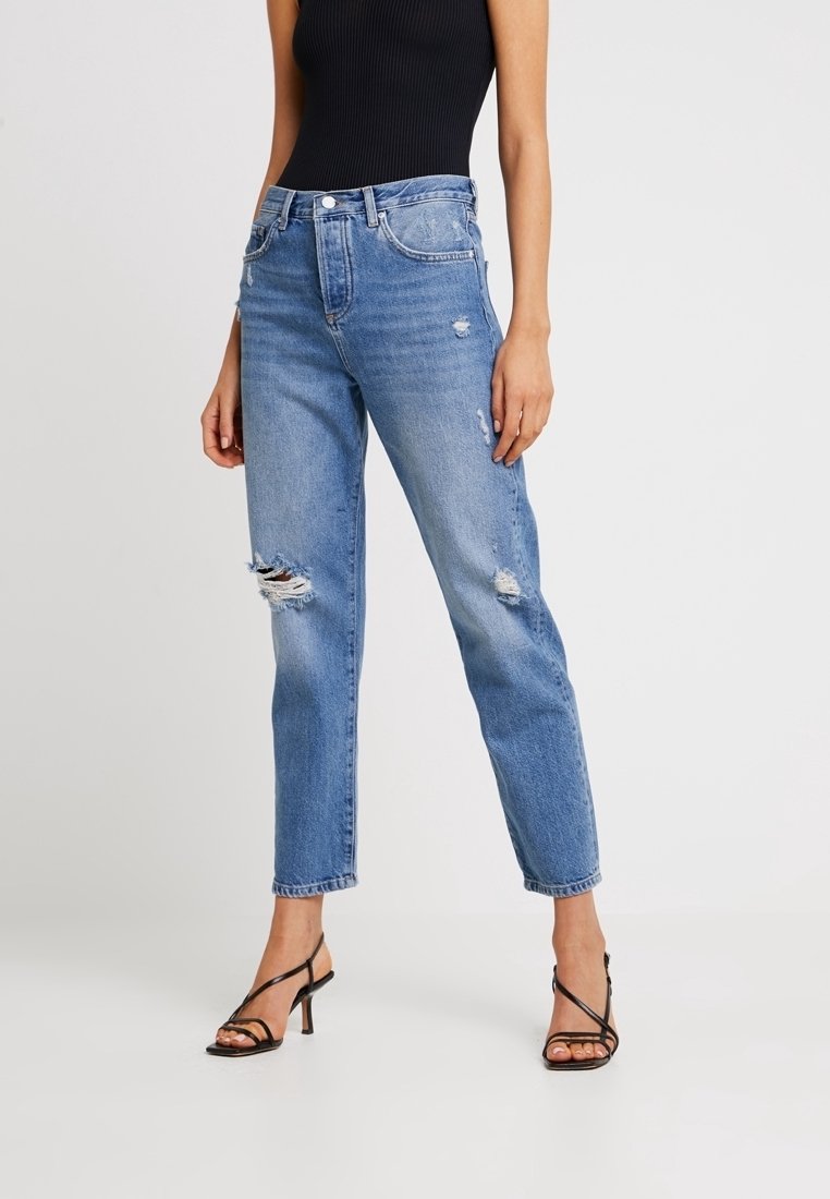 Miss Selfridge Relaxed fit -farkut - dark blue