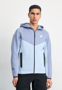 Nike Sportswear - TECH FLEECE FULL-ZIP HOODIE - Felpa con zip - light armoury blue/ashen slate white Immagine in miniatura 1