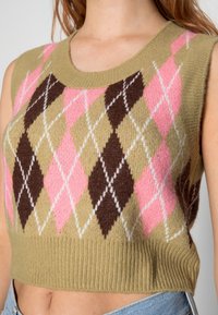 Monki Strickpullover - beige