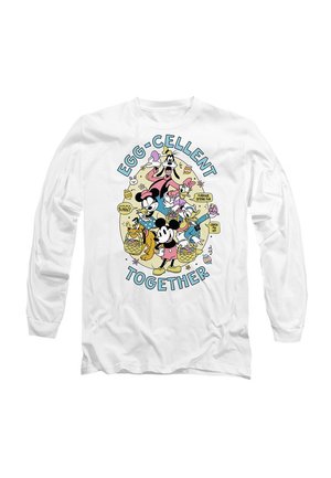 MICKEY MOUSE FRIENDS EGGCELLENT TOGETHER AT EASTER - Long sleeved top - white