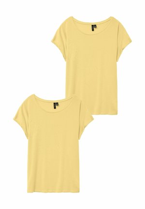 STRETCH AVA - Basic T-shirt - gelb