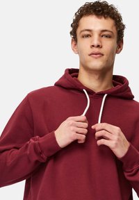 Honesty Rules HOODED SWEAT BASIC - Luvtröja - bordeaux