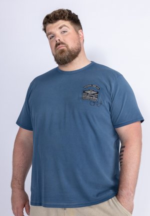 T-shirt print - petrol blue