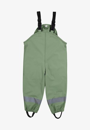 Sterntaler, Rain pants unlined - Regenhose - dunkelgrün meliert