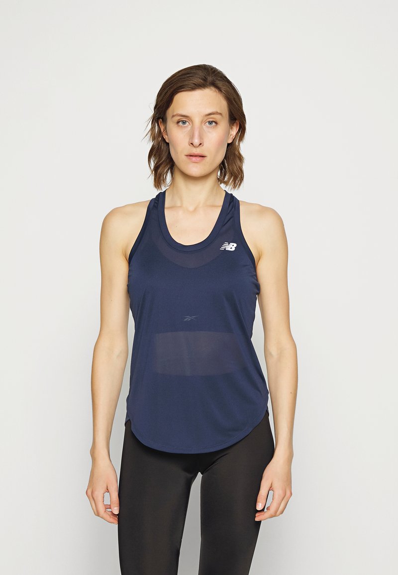 New Balance ACCELERATE TANK Top natural indigo/dark blue Zalando.de