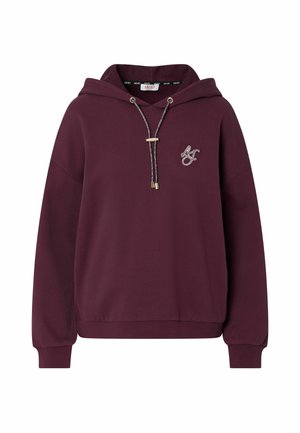 LIU JO, LIU JO HOODED SWEATSHIRT - Sweat à capuche - bordeaux
