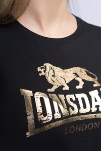 Lonsdale BANTRY - T-shirts print - black