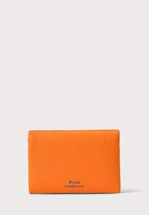 Polo Ralph Lauren POLO PLAY LEATHER SNAP CARD CASE - Wallet - orange peel