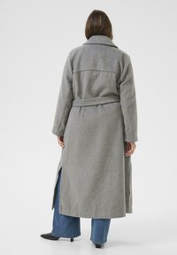 Kaffe Curve ELINA - Klassischer Mantel - grey melange