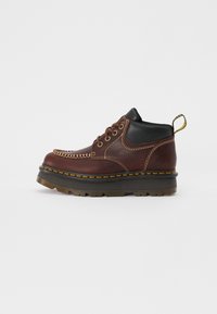 ZEBZAG CHUKKA UNISEX - Suvarstomi aulinukai - leather brown/black rustique/blizzard wp