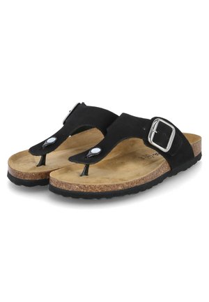 T-bar sandals - schwarz
