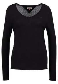 Hilfiger Denim Stickad tröja - black