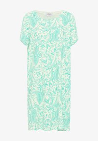 Geselecteerd, türkis wollweiss