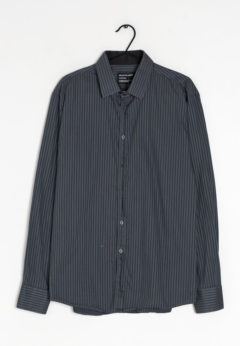 Selected Chemise classique - black