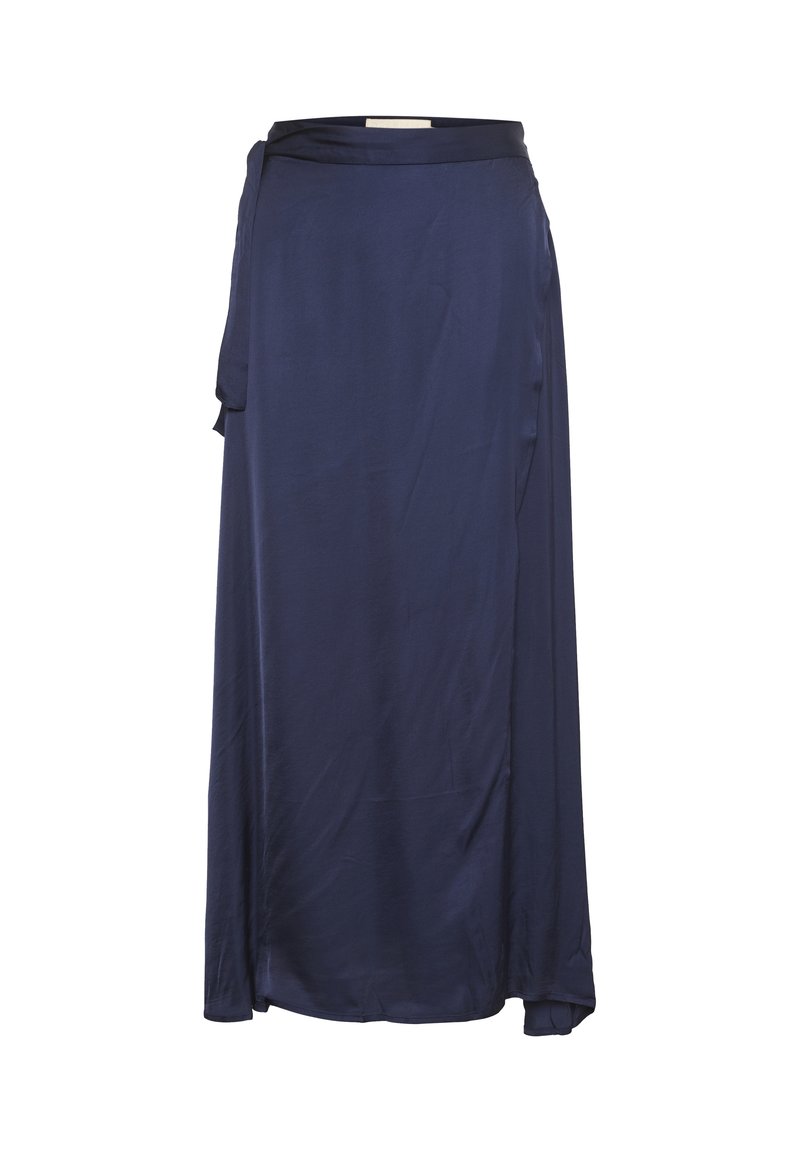 Soaked in Luxury Maxirok donkerblauw