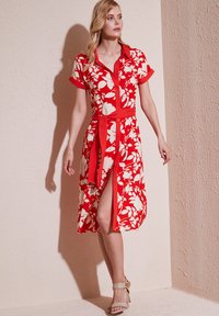 LELA REGULAR FIT - Kreklkleita - ecru red