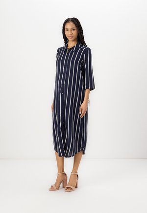 MLSILVIE LIA DRESS - Skjortekjole - navy/snow white