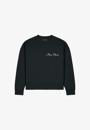 Mira Paris, BASIC SUPERHEAVY OVERSIZED BOXY - Sweater - black