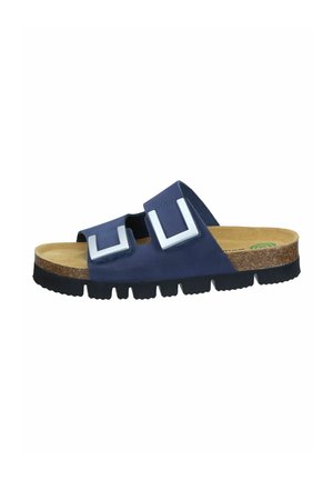 Mules - blau