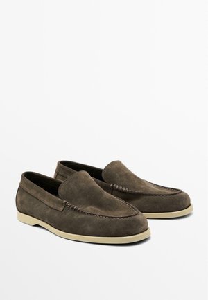 Massimo Dutti Scarpe senza lacci - taupe