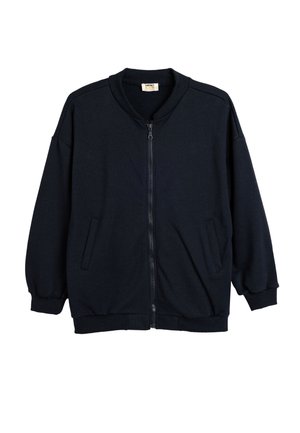LONG SLEEVE - Sudadera con cremallera - dark blue