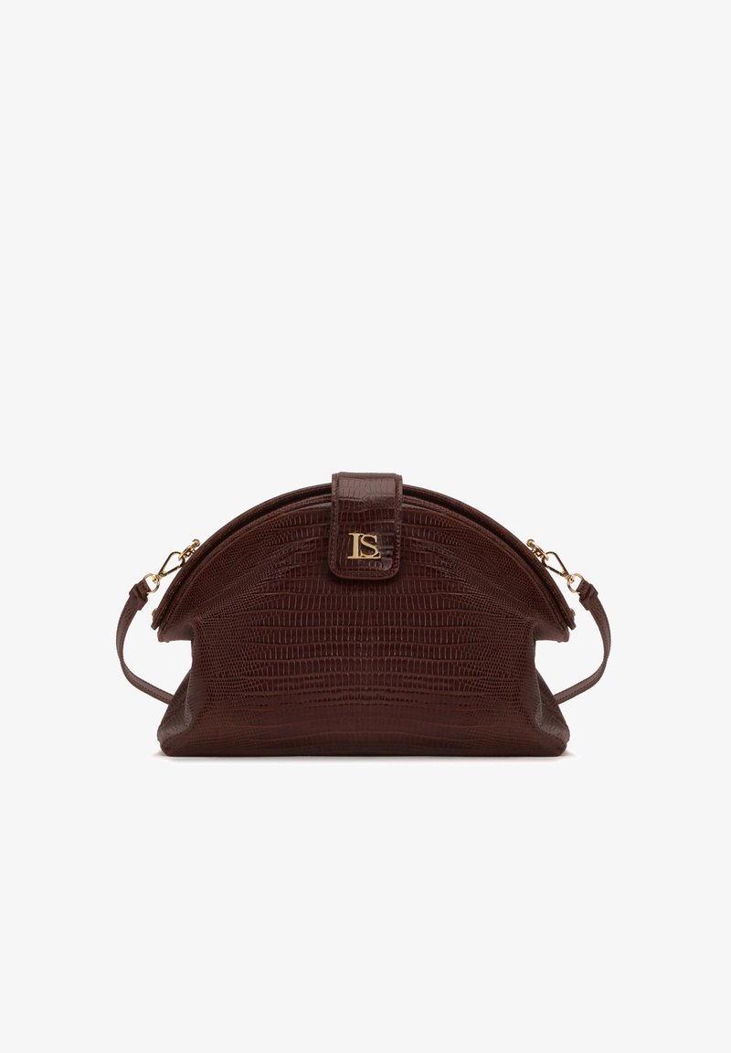 Luisa Spagnoli IPOSITANO - Torbica - cioccolato oro