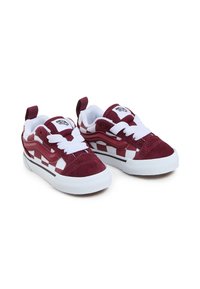 Vans KNU SKOOL ELASTIC LACE - Lauflernschuh - dark red