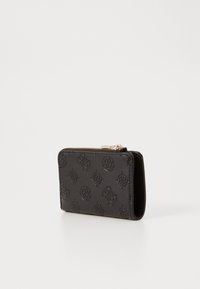 Guess ZARELA ZIP CARD CASE - Portafoglio - black