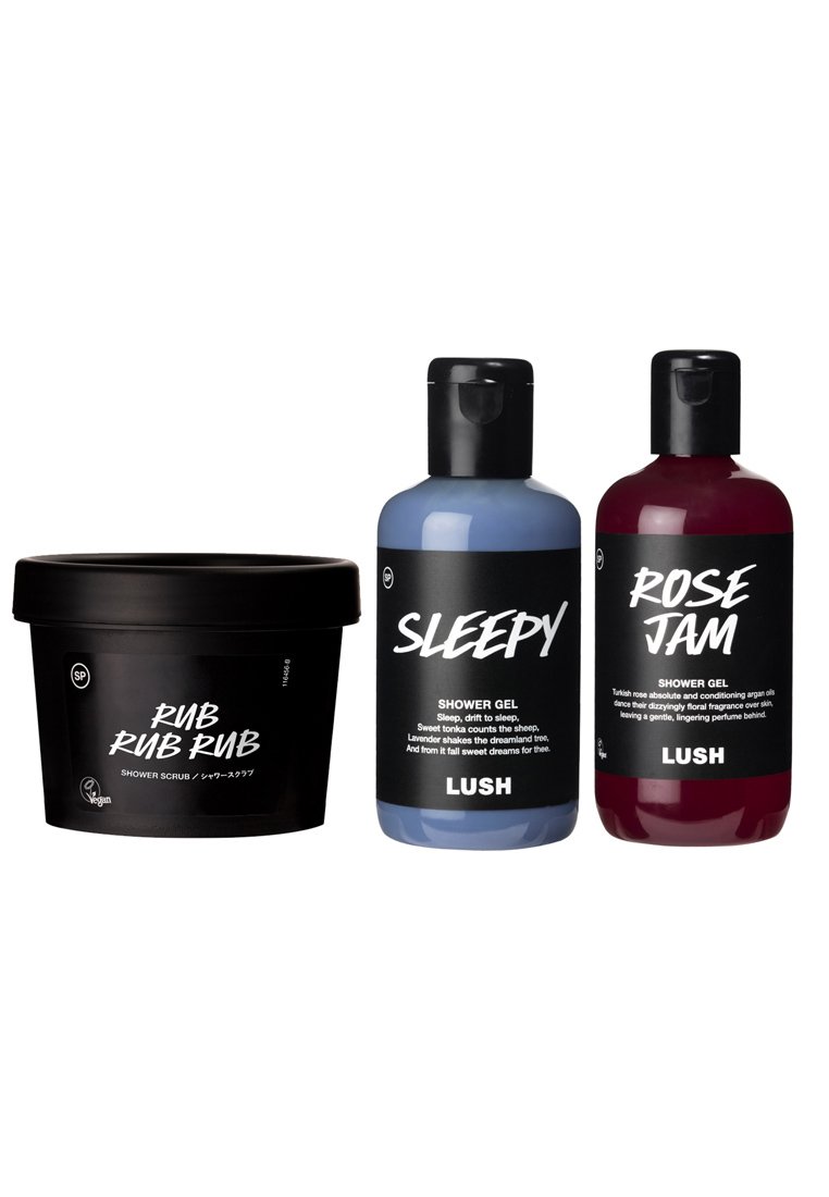 LUSH BEST OF SHOWER GELS Set pour le bain et le corps purple/violet