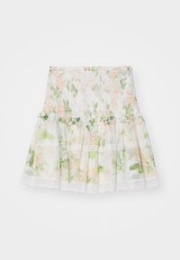 IMMORTAL SMOCKED MICRO SKIRT - Minihame - moonshine