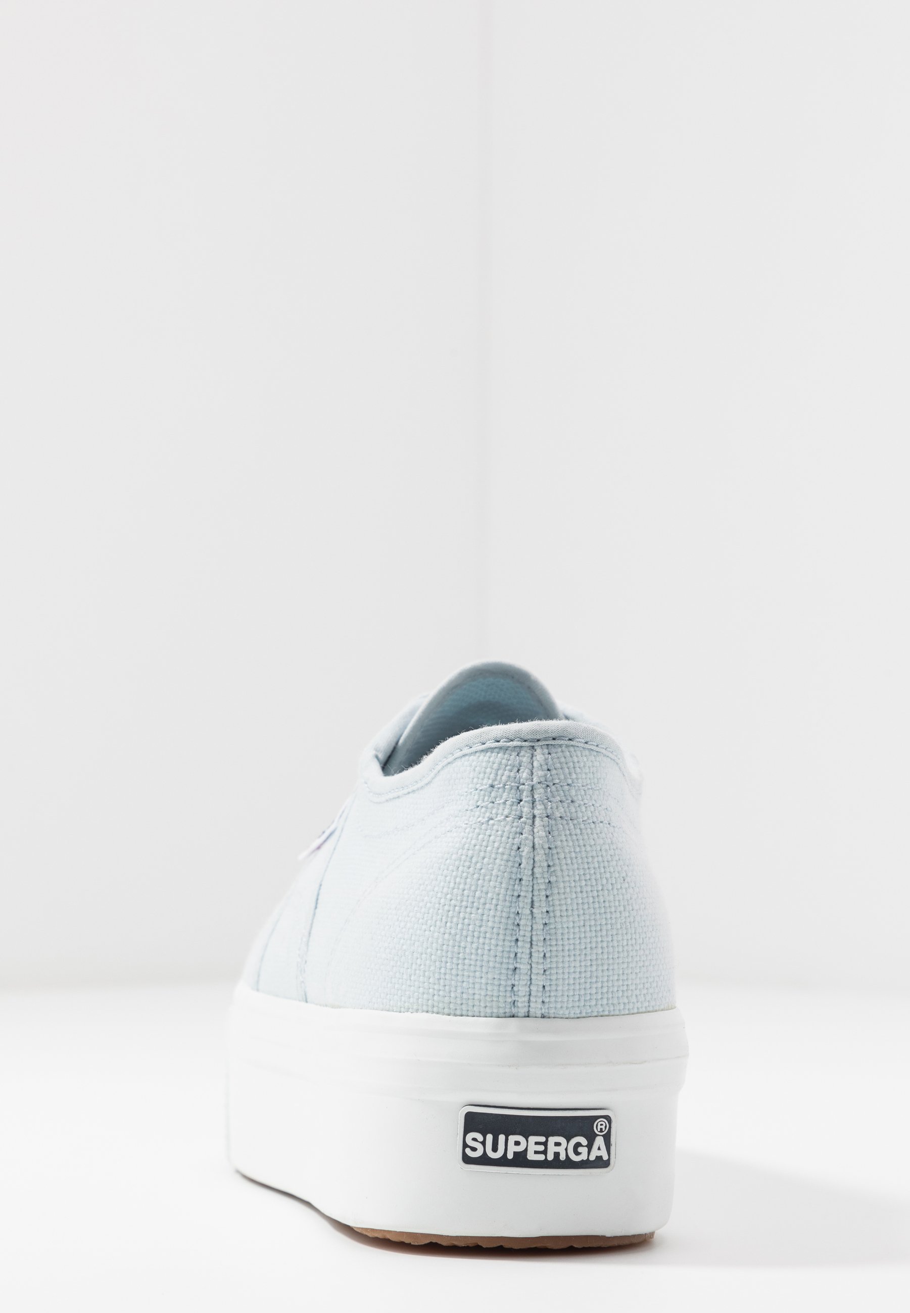 superga blue platform