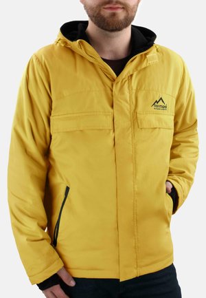 normani Outdoor Sports WINDBREAKER TUULI - Outdoorjacke - gelb schwarz