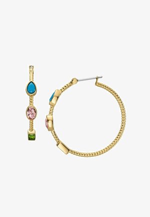 Fossil Earrings - gold-coloured