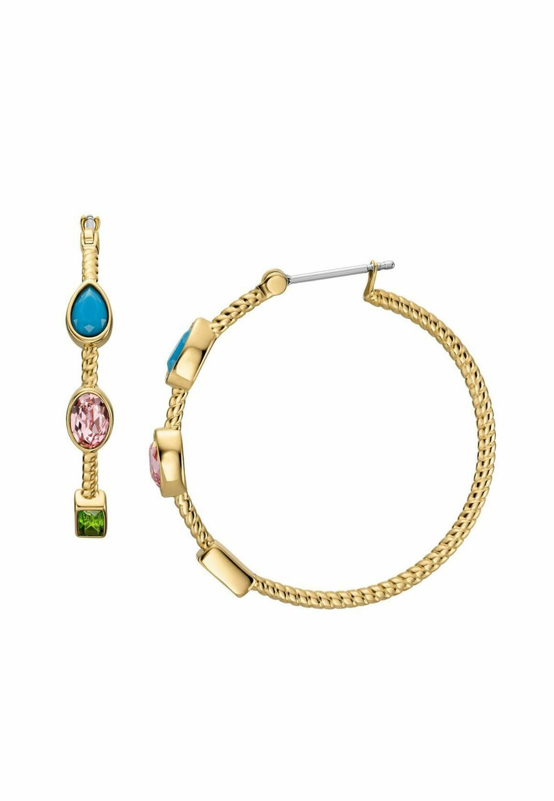 Fossil Boucles d'oreilles - gold-coloured