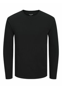 LANGARM EINFARBIG  - Tops ar garām piedurknēm - black