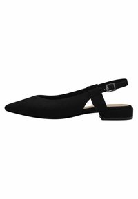 s.Oliver - Slingback ballerina´s - black Miniatuurafbeelding 1