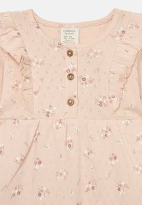 Lindex FRILLS - Jerseykjole - light pink