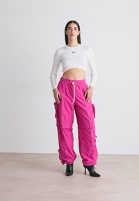 HUGO HALELUL - Cargobukse - bright pink