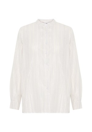 PULZ, PXNIKKI SHIRT - Camicia - cloud dancer striped