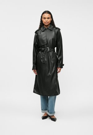 PERFORATED  - Καμπαρντίνα - black