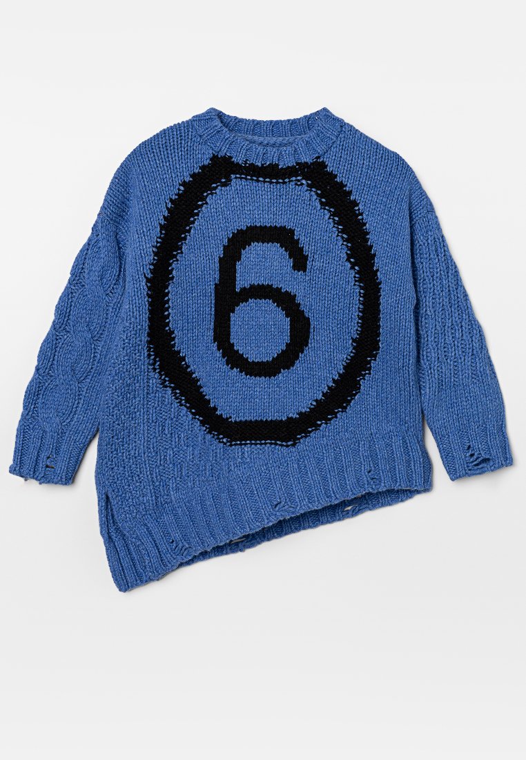 MM6 Maison Margiela Trui blauw MM6 Maison Margiela Trui blauw
