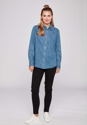 BENE - Button-down blouse - denim