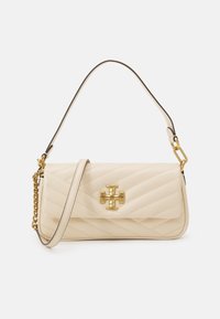 KIRA CHEVRON SMALL FLAP SHOULDER - Handtas - new cream