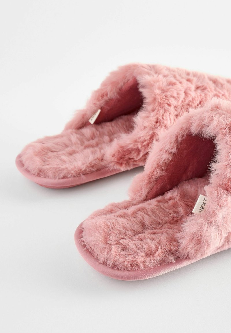Chaussons Roses - Pointure 36/37 - Matière Synthétique - Occasion En Excellent état