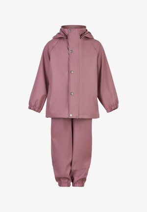 EN FANT SET SOLID - Impermeabile - old rose