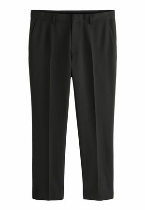 REGULAR FIT - Pantalones - black