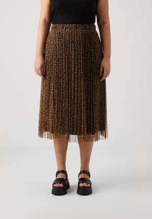 Jupe trapèze - beige